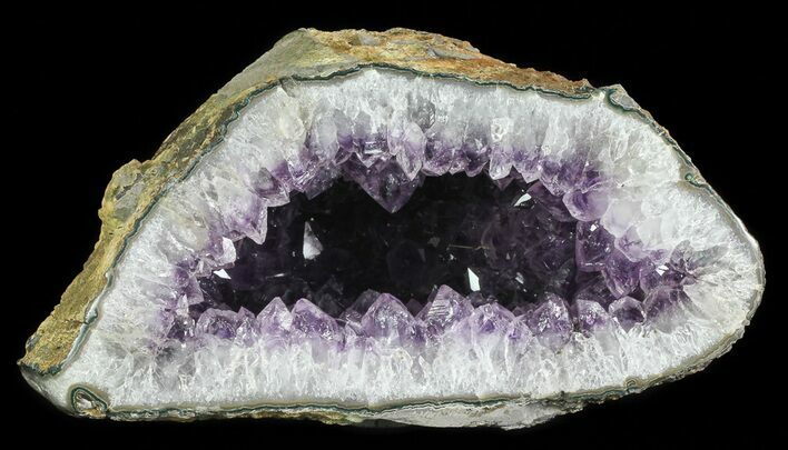 Purple Amethyst Geode - Uruguay #66694